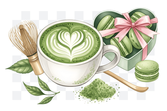 Download Matcha Latte Art PNG Clipart - Latte art png Collection