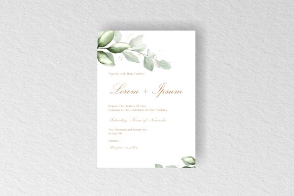 Download Elegant Watercolor Floral Wedding Design - Floral Collection