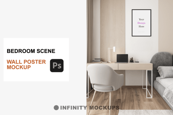 Download Bedroom Canvas Wall Art Mockup - Canvas Collection