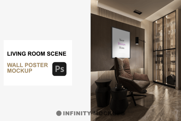 Download Living Room Canvas Wall Art Mockup - Canvas Collection