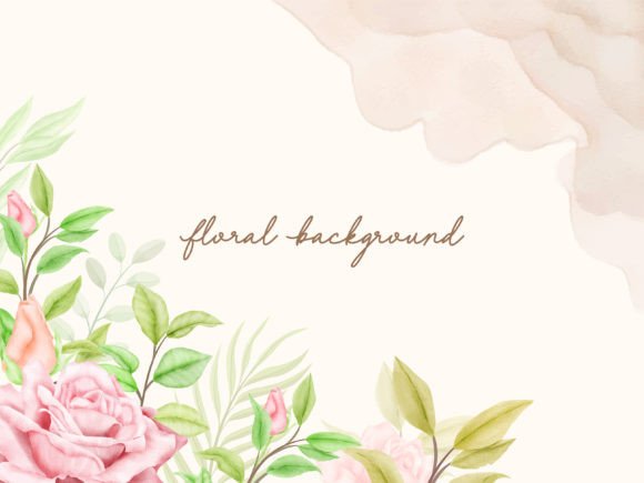 Download Floral Watercolor Wedding Banner Design - Floral Collection
