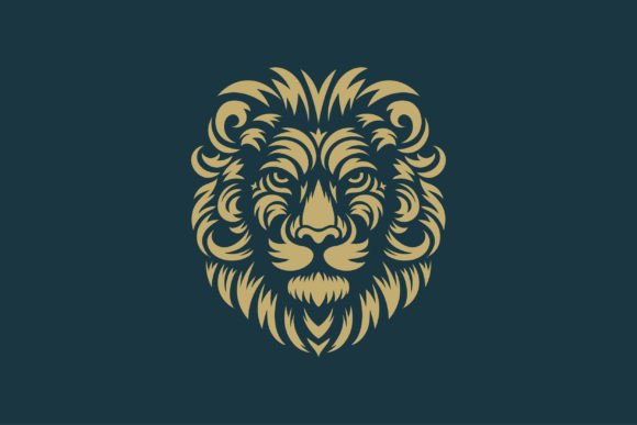 Download Lion Face Floral and Tribal - Floral Collection