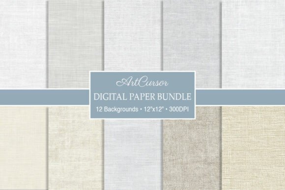 Download White Linen Canvas Digital Paper Texture - Canvas Collection