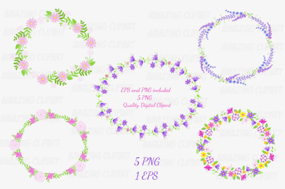 Download Floral Wreaths Clipart, Floral Frame - Floral Collection