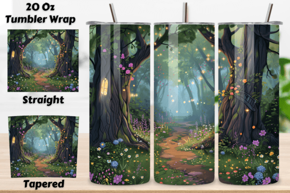 Download Spring Floral Panorama Landscape Tumbler - Floral Collection