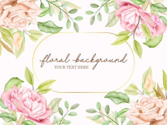 Download Floral Watercolor Wedding Banner Design - Floral Collection