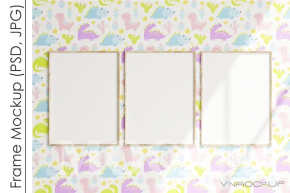 Download Nursery Frame Mockup, Modern Kid's Room - Nursery frame mockup Collection